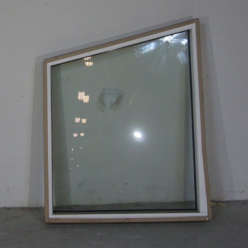 Skråvindue, 2-Lags glas, Træ/alu, Hvid 95 X 119,5 