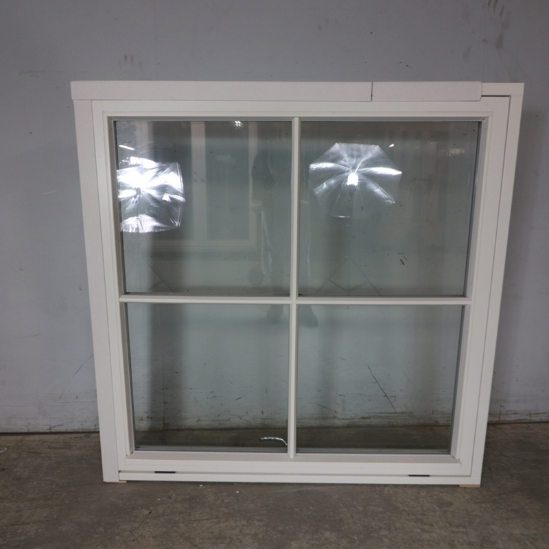 Topstyret vindue fra Arlanga, 2-Lags glas, Træ, Hvid