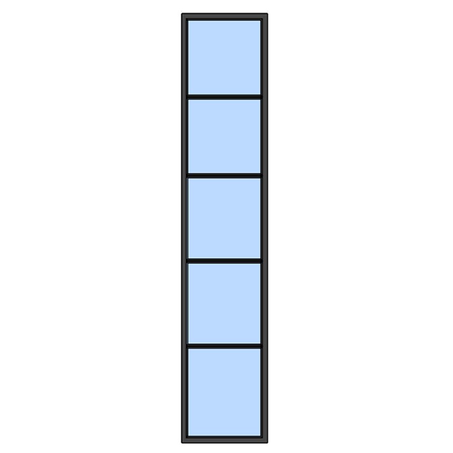 New Yorker vindue fra ProDoor, Sideparti, 5 Ruder, 43,5x220cm 