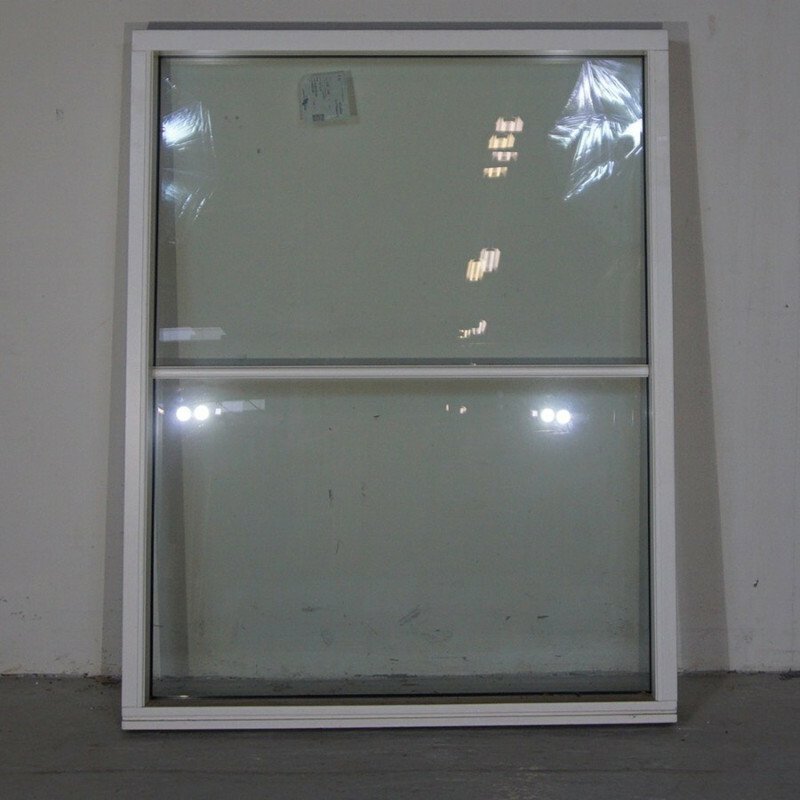 Fast vindue , 2-Lags glas, Træ, Hvid 111,5 X 142 
