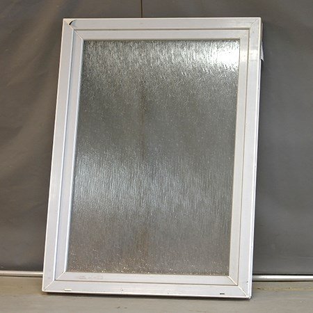 Drejekip vindue, PVC, Hvid