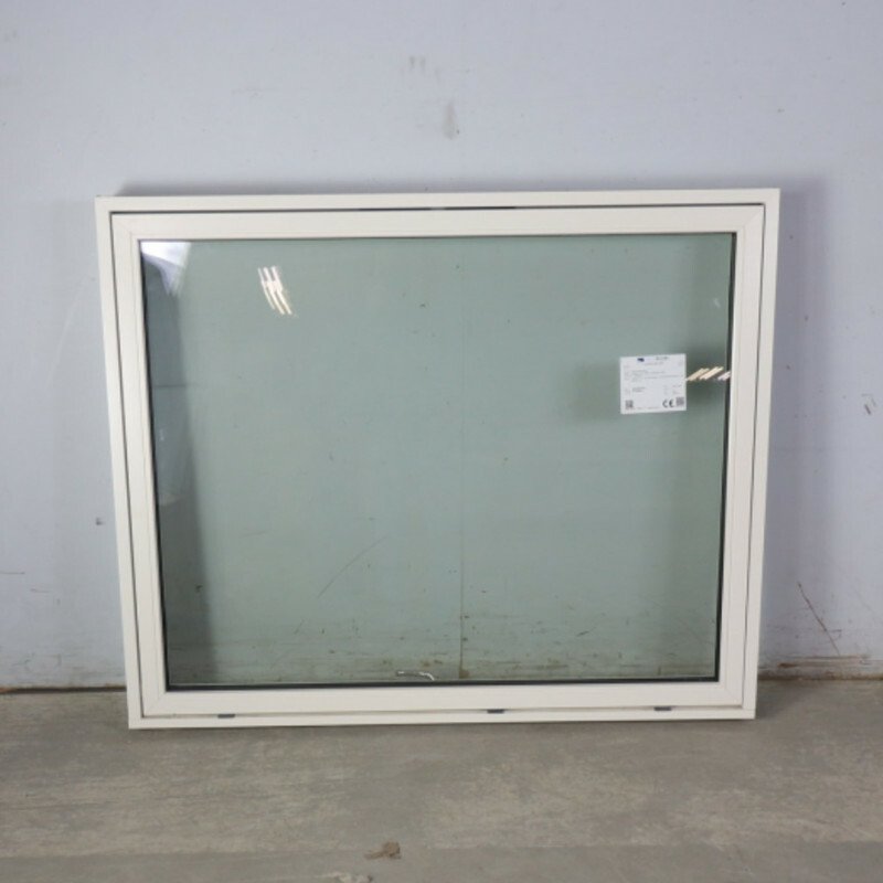Topstyret vindue, 2-Lags glas, Træ, Hvid 142 X 116 