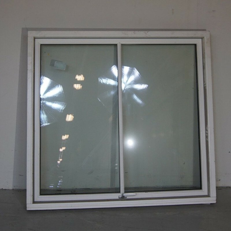 Topstyret vindue, 2-Lags glas, Træ, Hvid 138 X 129,6 