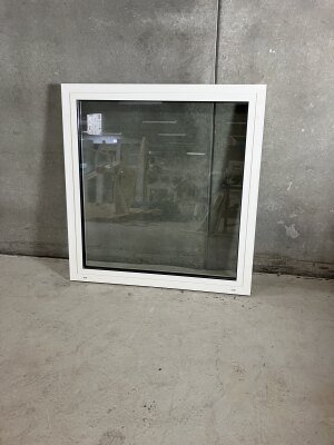 Dreje-kip vindue i alu, 132x138,8m
