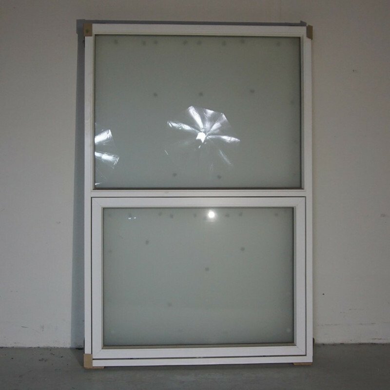 Topstyret vindue , Fast, To-delt, Træ/alu, Hvid  119 X 177,5 
