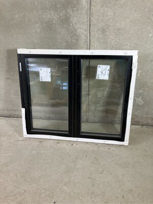 2-fags sidehængt vindue, 119x98,5cm