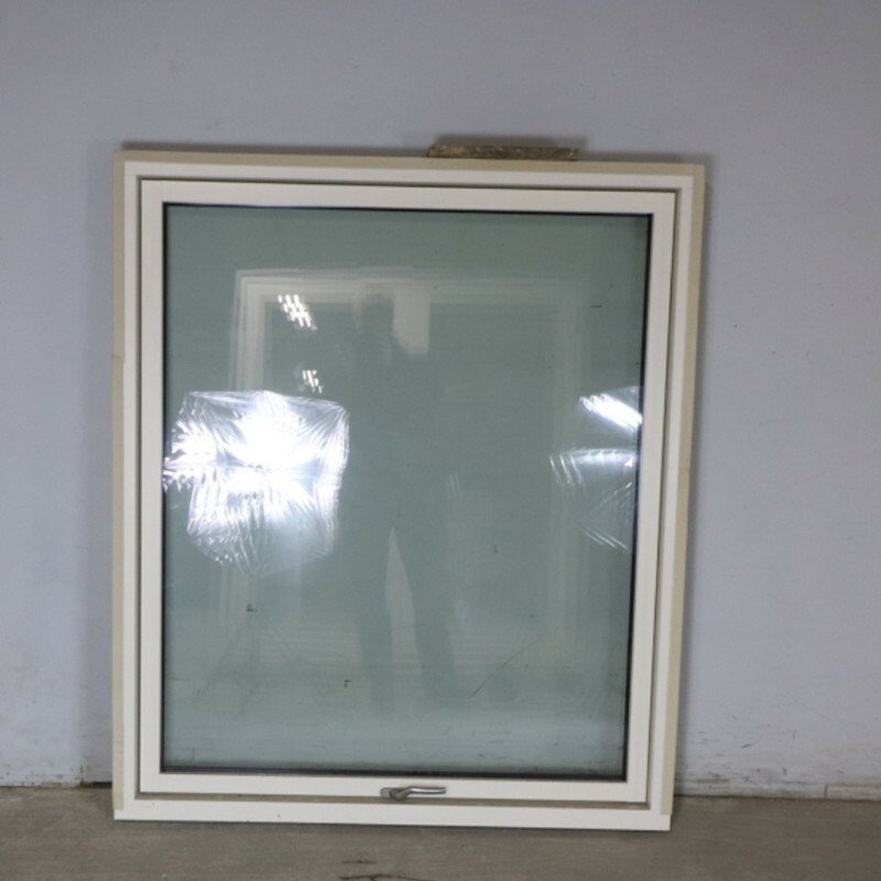 Topstyret vindue, 3-Lags glas, Træ/alu, Hvid 120 X 140 