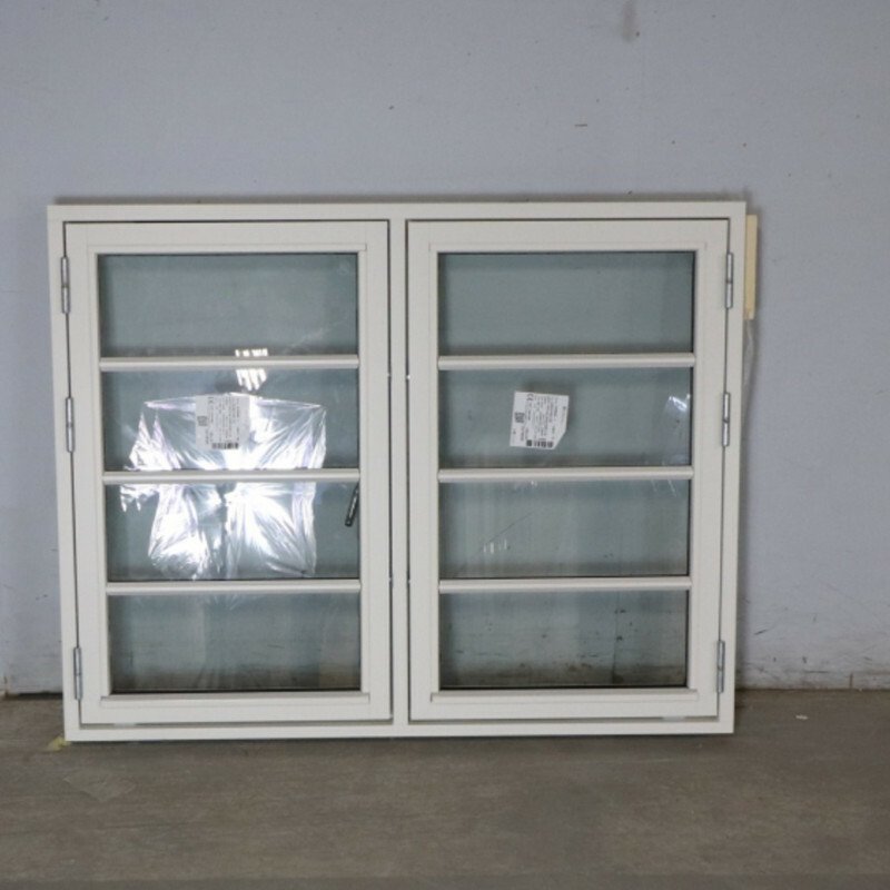 Sidehængt vindue fra SPAR/JNA, 2-Lags glas, Træ, Hvid 