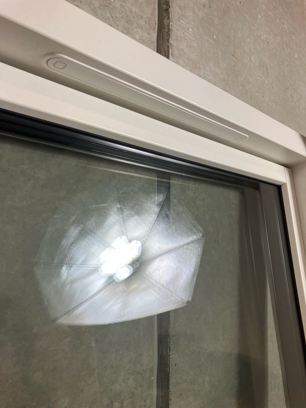 2 fags topstyret vindue, Hvid, 177,5x165cm