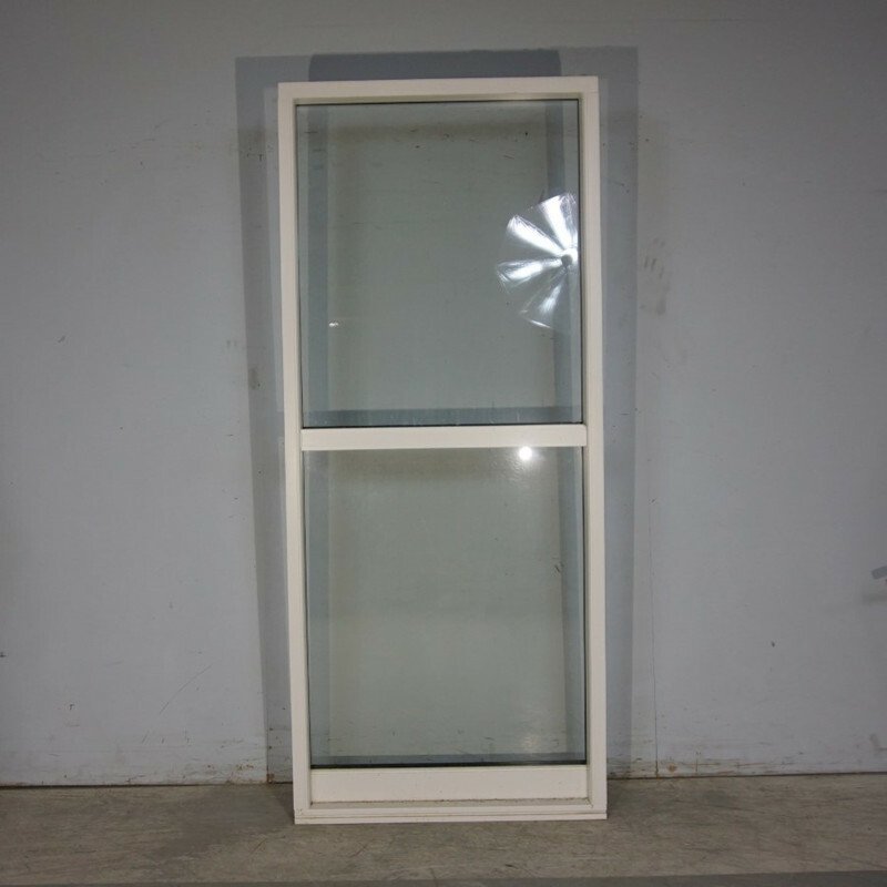 Fast vindue fra Trewidor, 2-Lags glas, Træ, Hvid 89 X 210 