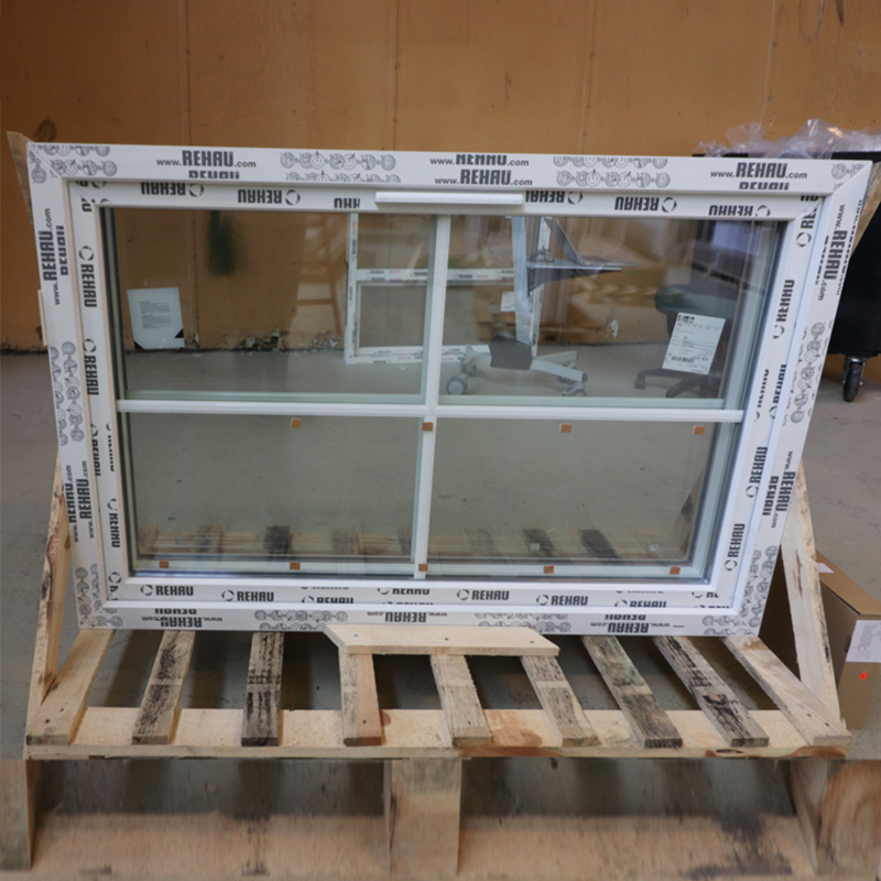 Dreje-kip vindue fra SPAR/JNA, 2 Lags glas, PVC, Hvid